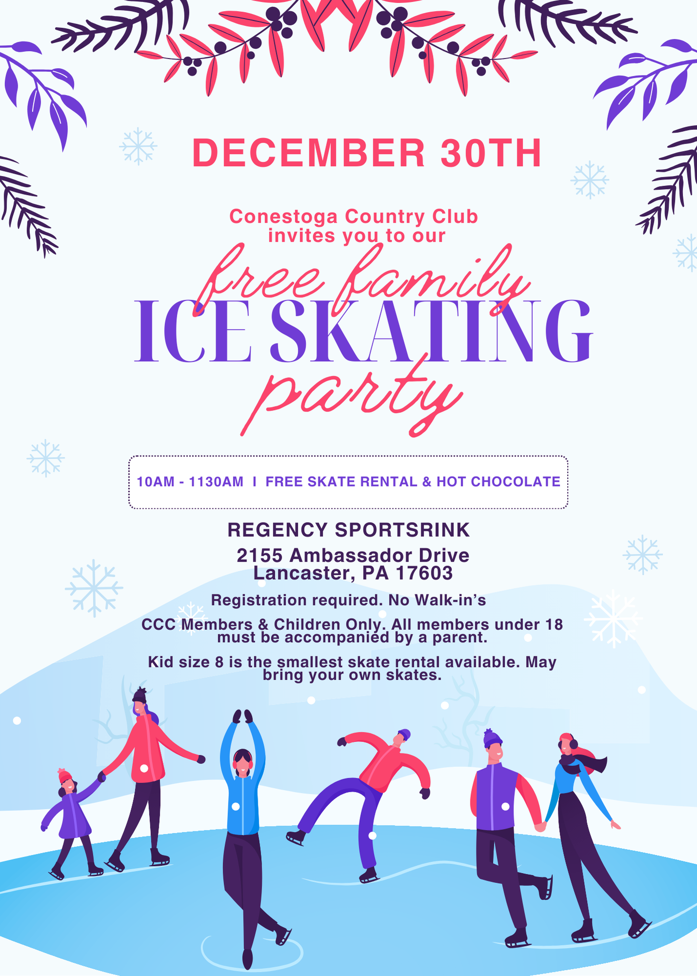 Ice Skating Party